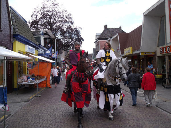 ridders te paard